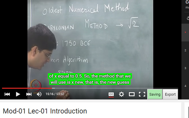 NPTEL Condenser chrome谷歌浏览器插件_扩展第1张截图