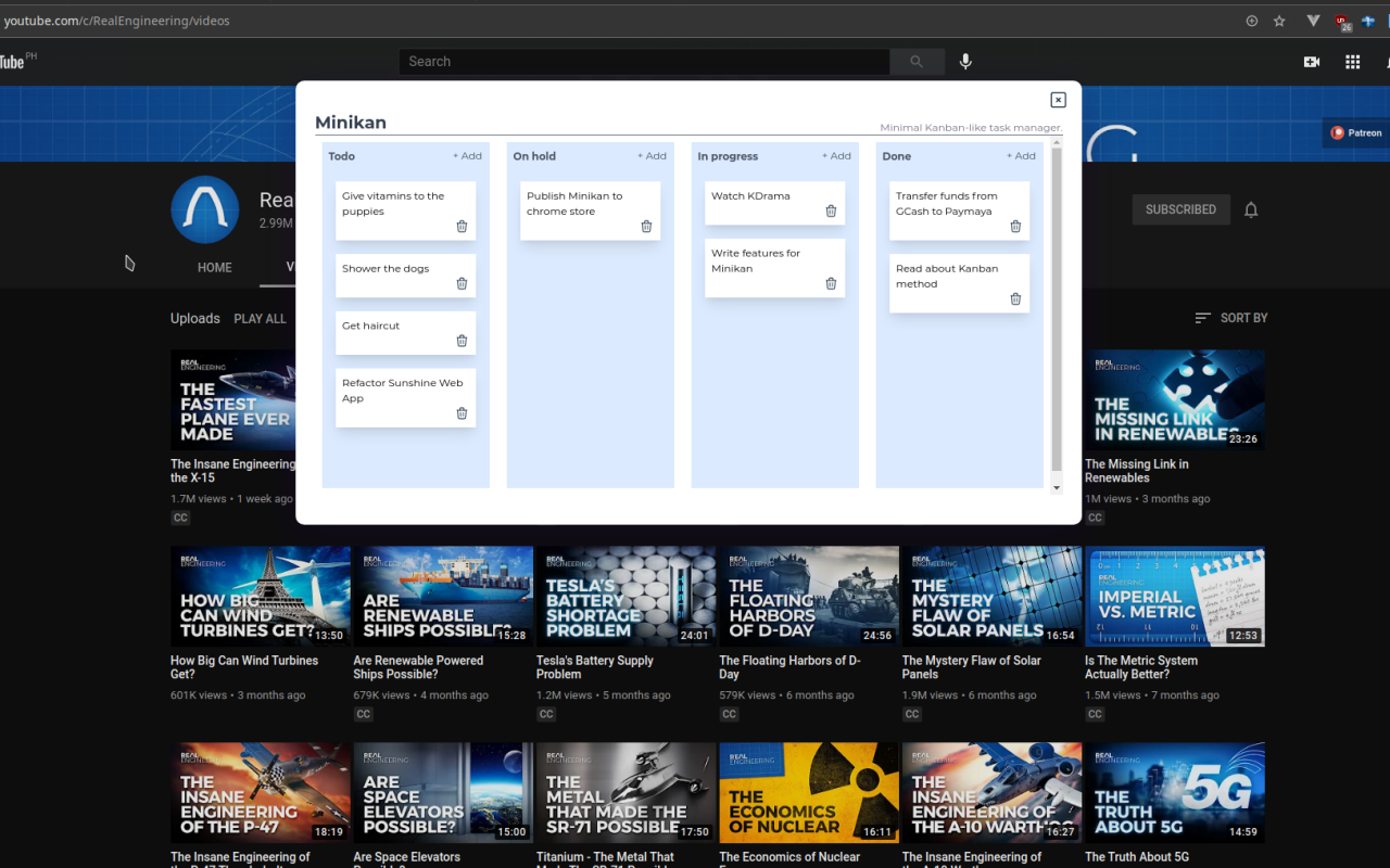 Minikan chrome谷歌浏览器插件_扩展第2张截图