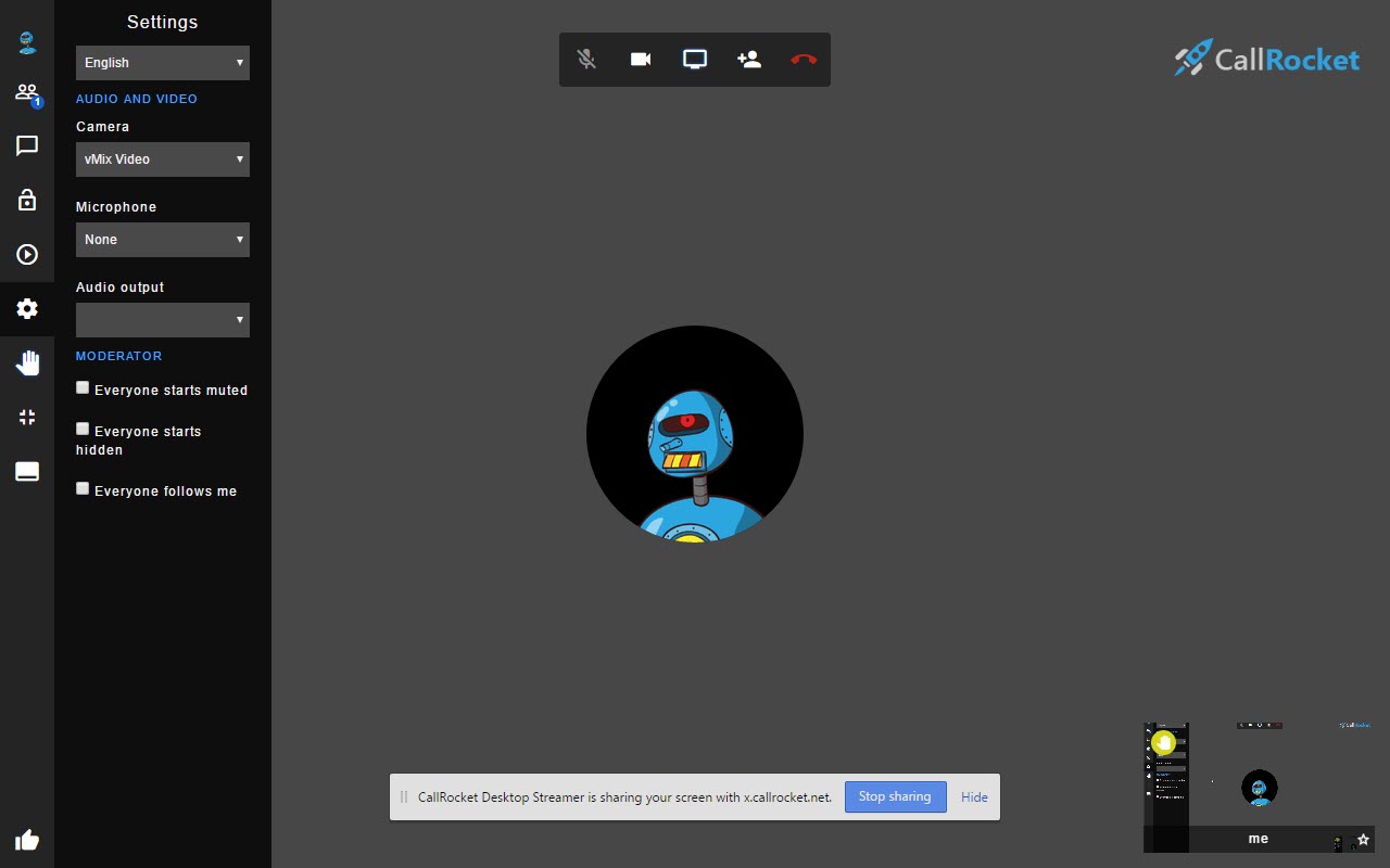 CallRocket Desktop Streamer chrome谷歌浏览器插件_扩展第4张截图