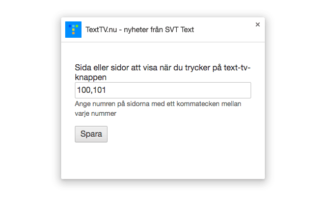 TextTV.nu - nyheter från SVT Text chrome谷歌浏览器插件_扩展第1张截图