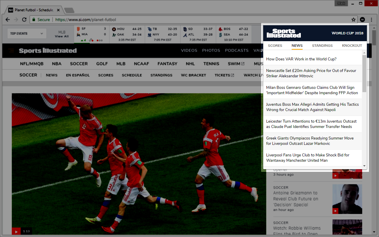 SI Champions League chrome谷歌浏览器插件_扩展第1张截图