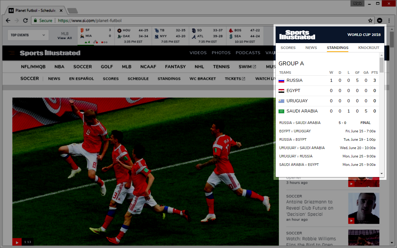 SI Champions League chrome谷歌浏览器插件_扩展第3张截图