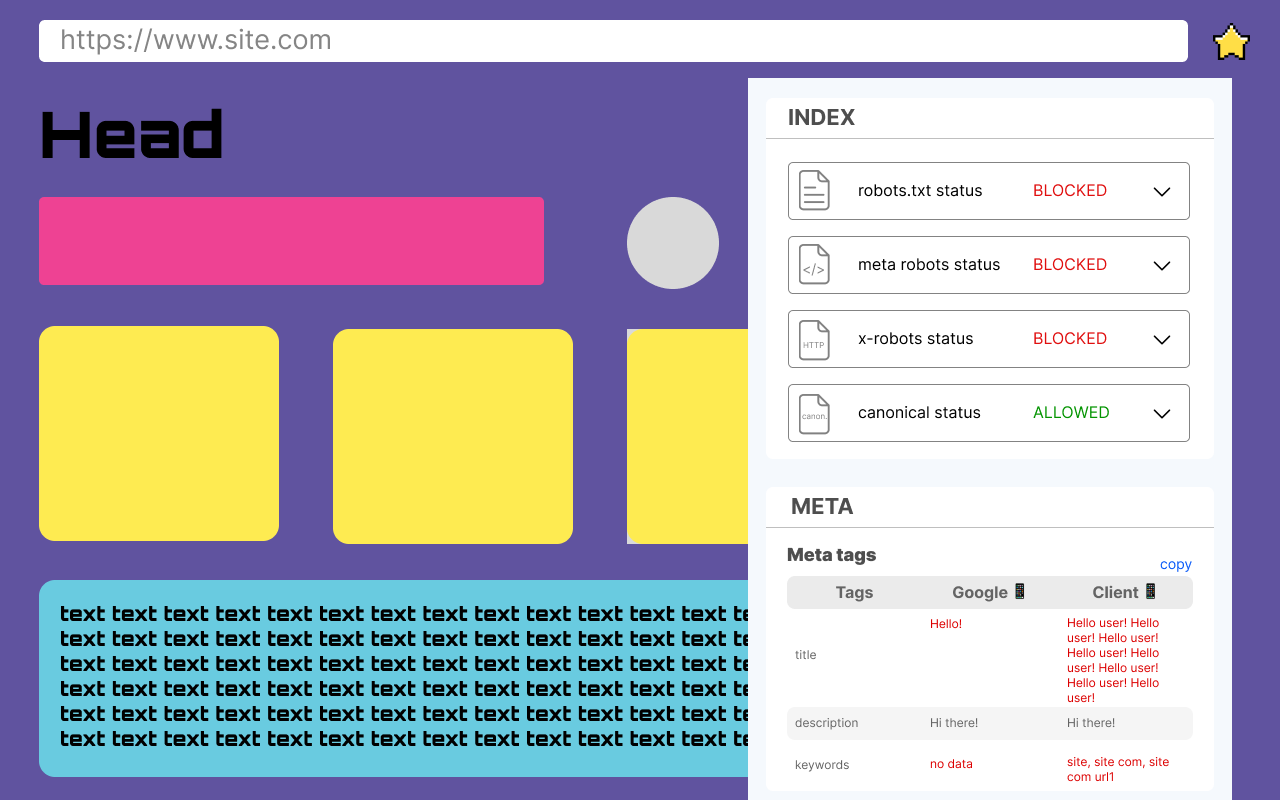 SEO All Stars tools: in 1 place ⭐️ chrome谷歌浏览器插件_扩展第5张截图