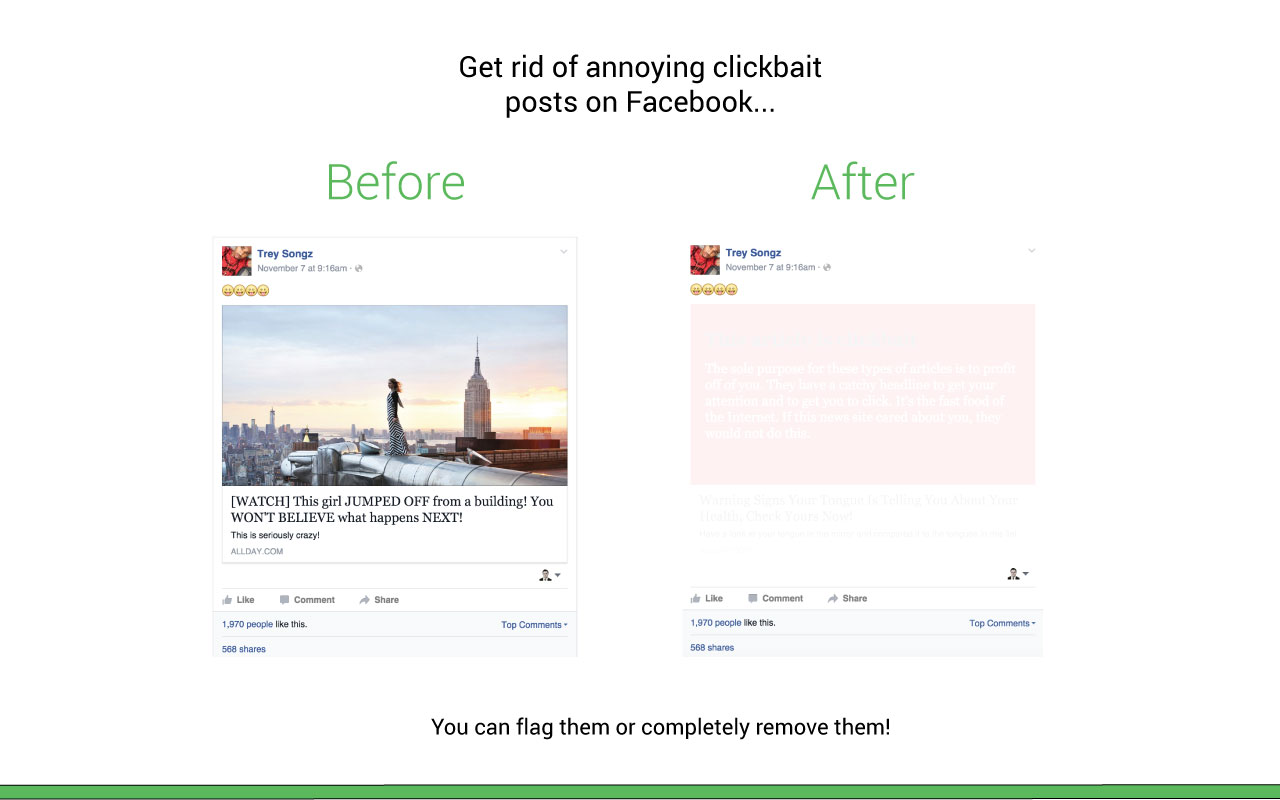 ClickBaiter chrome谷歌浏览器插件_扩展第1张截图