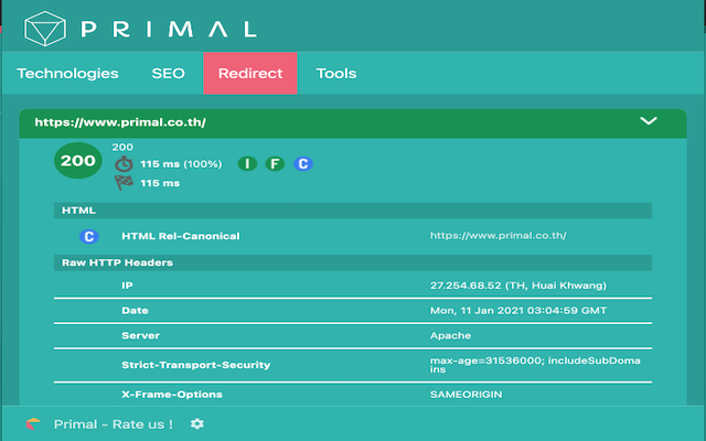 SEO Toolkit by Primal chrome谷歌浏览器插件_扩展第5张截图