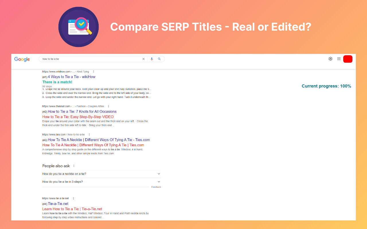 Compare SERP Titles chrome谷歌浏览器插件_扩展第1张截图
