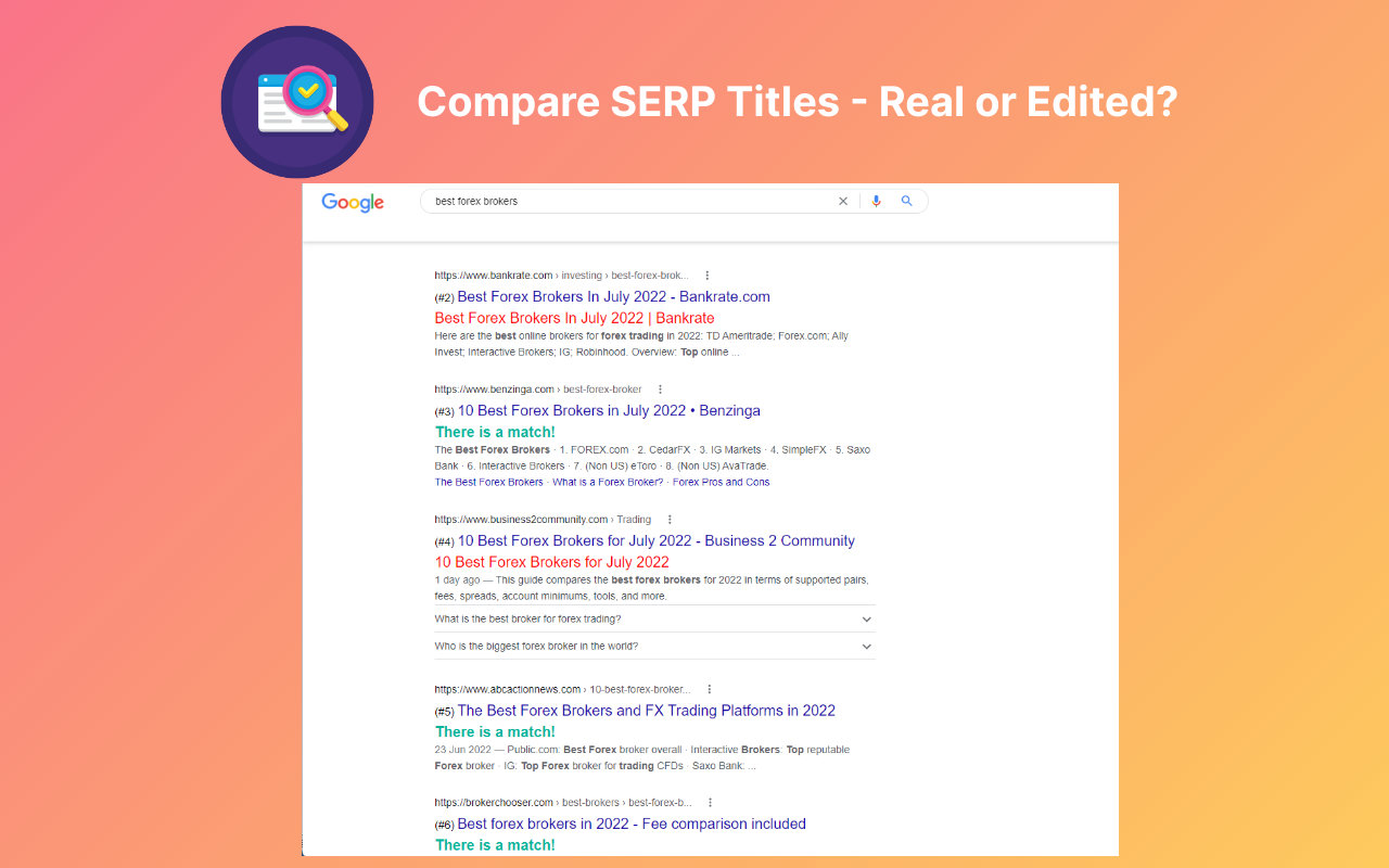 Compare SERP Titles chrome谷歌浏览器插件_扩展第3张截图