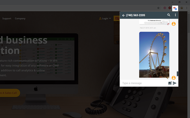 Telebroad SMS Console chrome谷歌浏览器插件_扩展第1张截图
