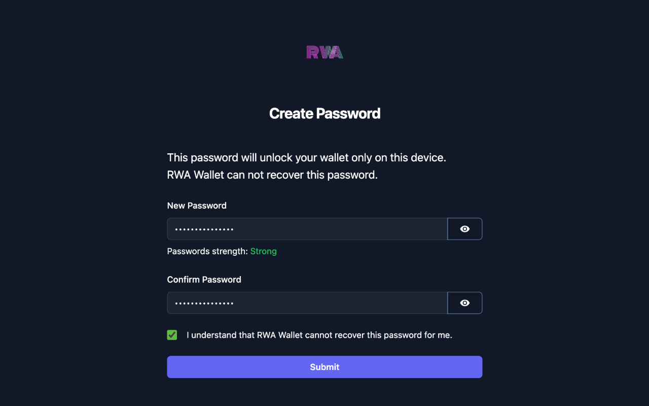 RWA Wallet chrome谷歌浏览器插件_扩展第2张截图