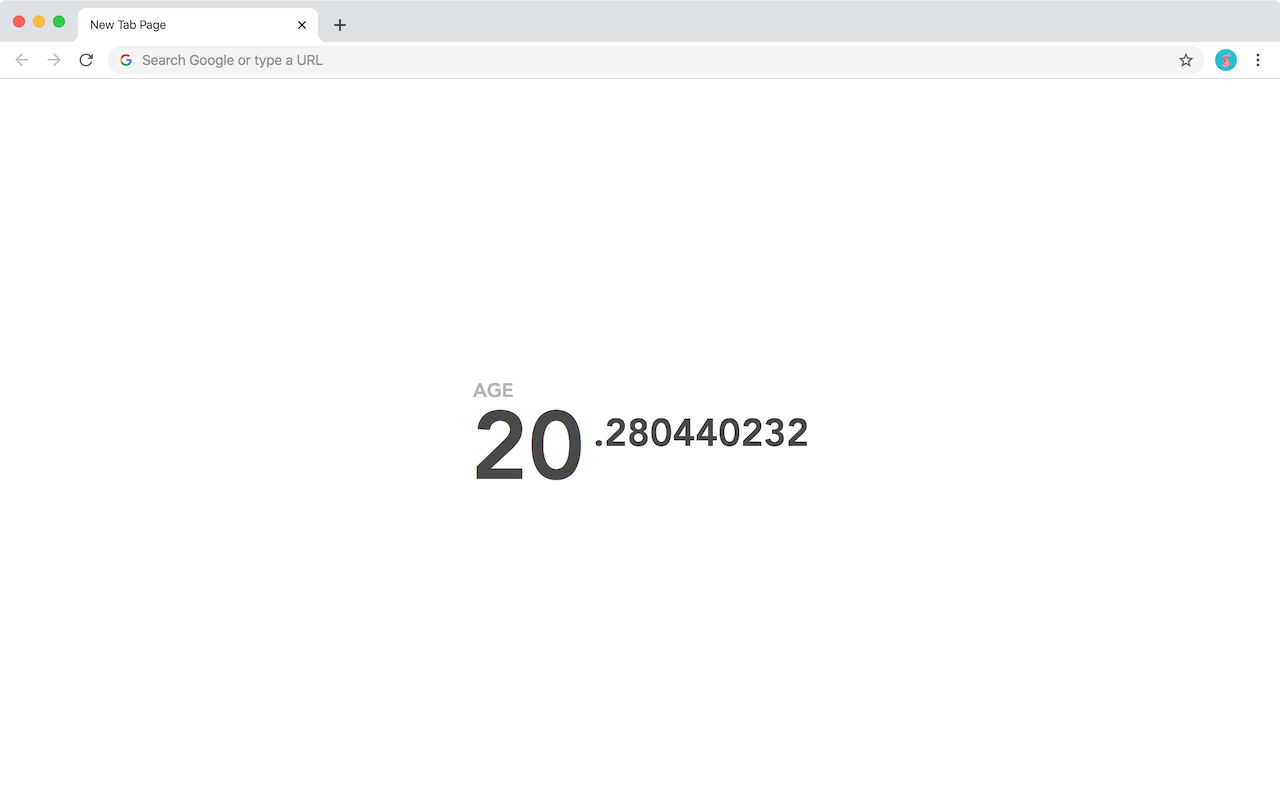 Mortality chrome谷歌浏览器插件_扩展第1张截图