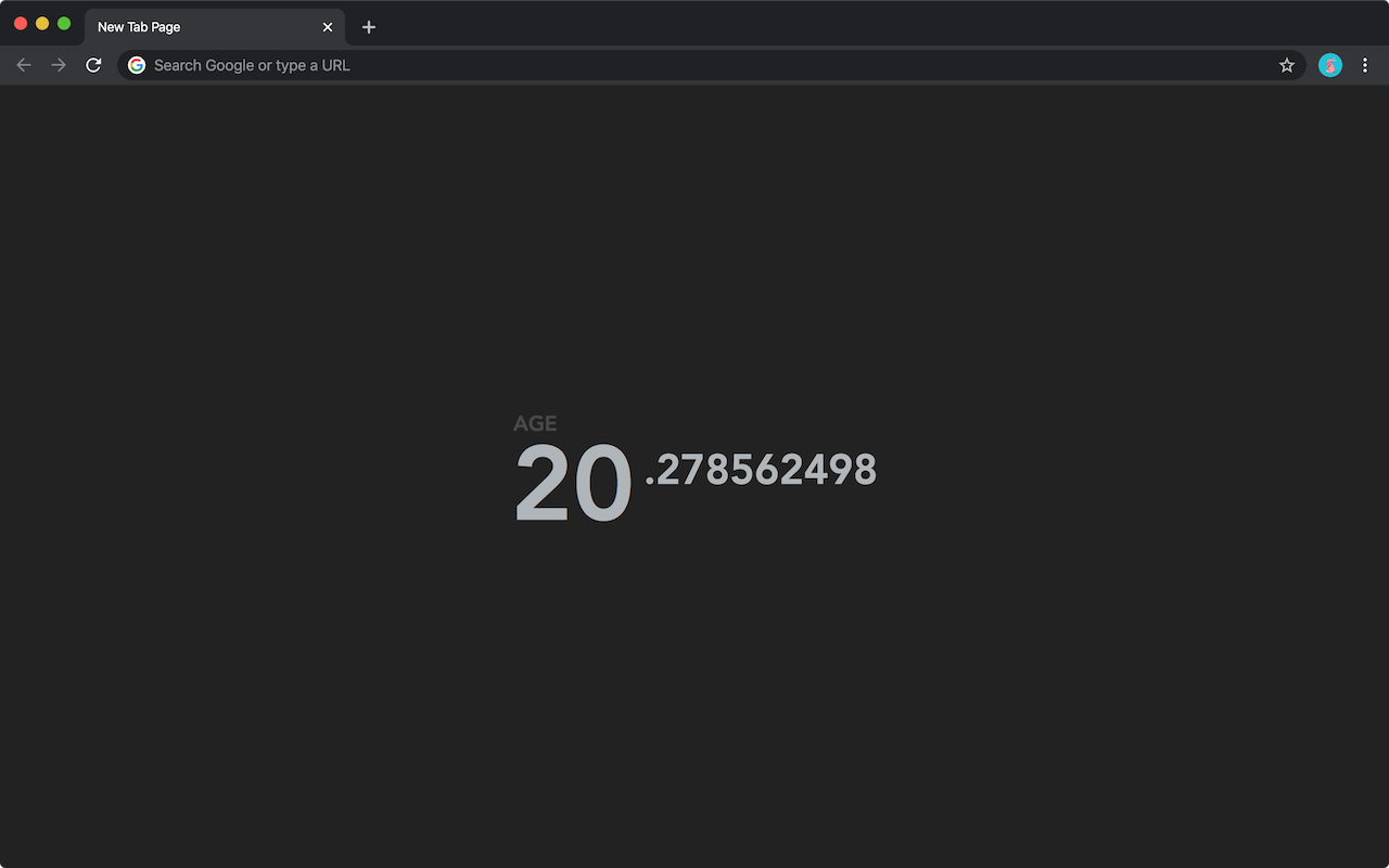 Mortality chrome谷歌浏览器插件_扩展第2张截图