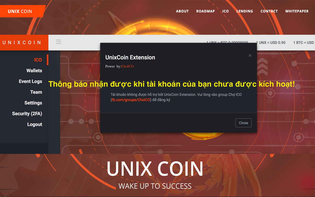 UnixCoin Auto chrome谷歌浏览器插件_扩展第3张截图