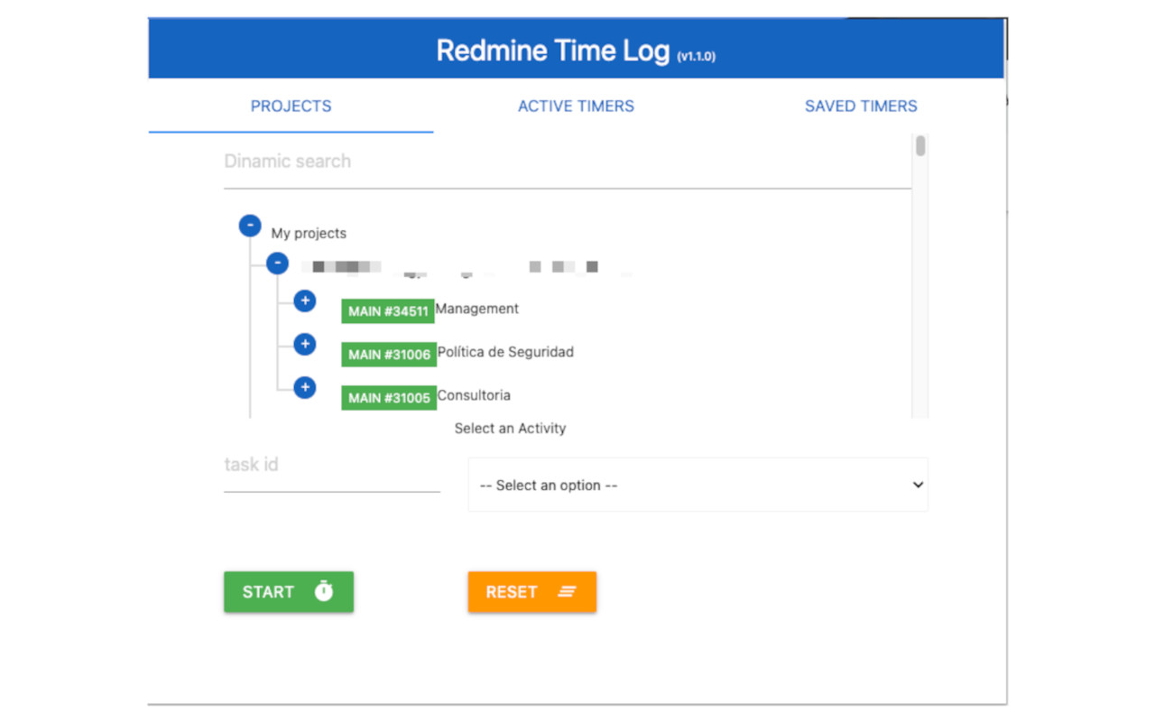 Redmine Time Log chrome谷歌浏览器插件_扩展第4张截图