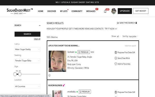 Sugar Daddy Websites List chrome谷歌浏览器插件_扩展第4张截图
