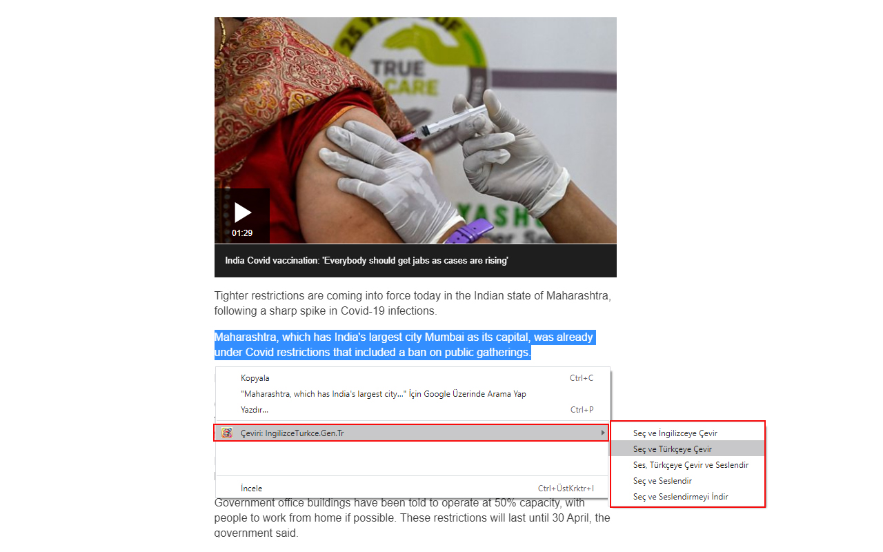 Çeviri: IngilizceTurkce.Gen.Tr chrome谷歌浏览器插件_扩展第1张截图