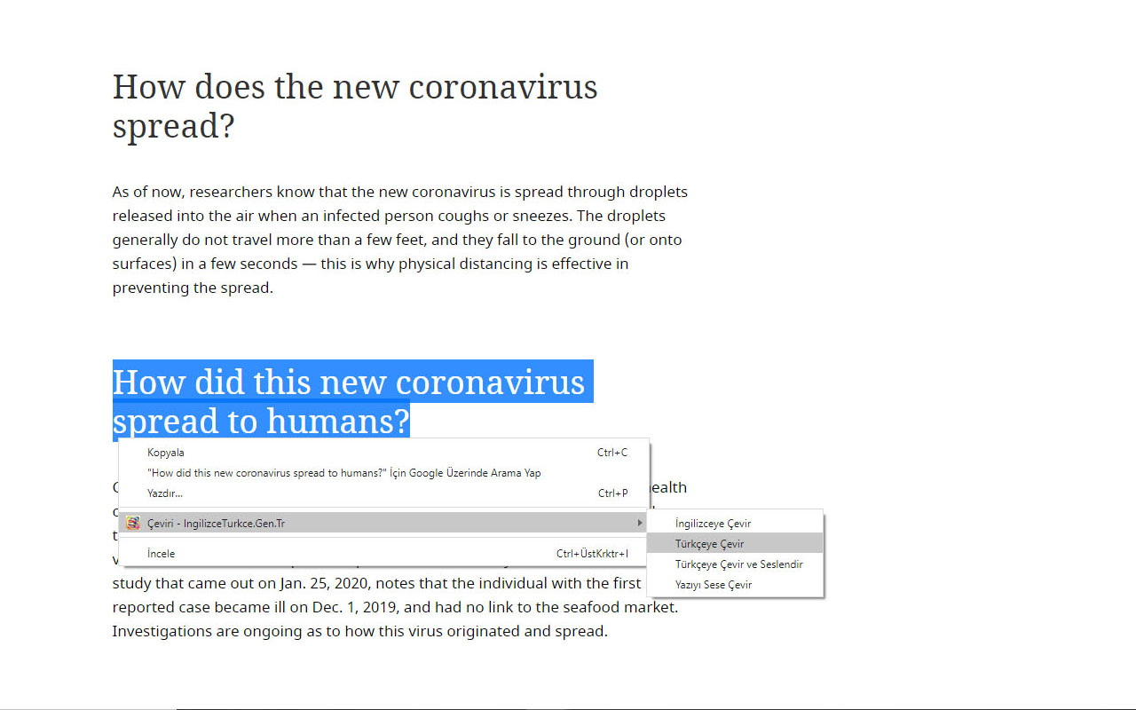 Çeviri: IngilizceTurkce.Gen.Tr chrome谷歌浏览器插件_扩展第2张截图