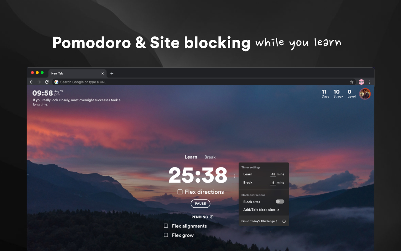 100daysof.codes chrome谷歌浏览器插件_扩展第3张截图