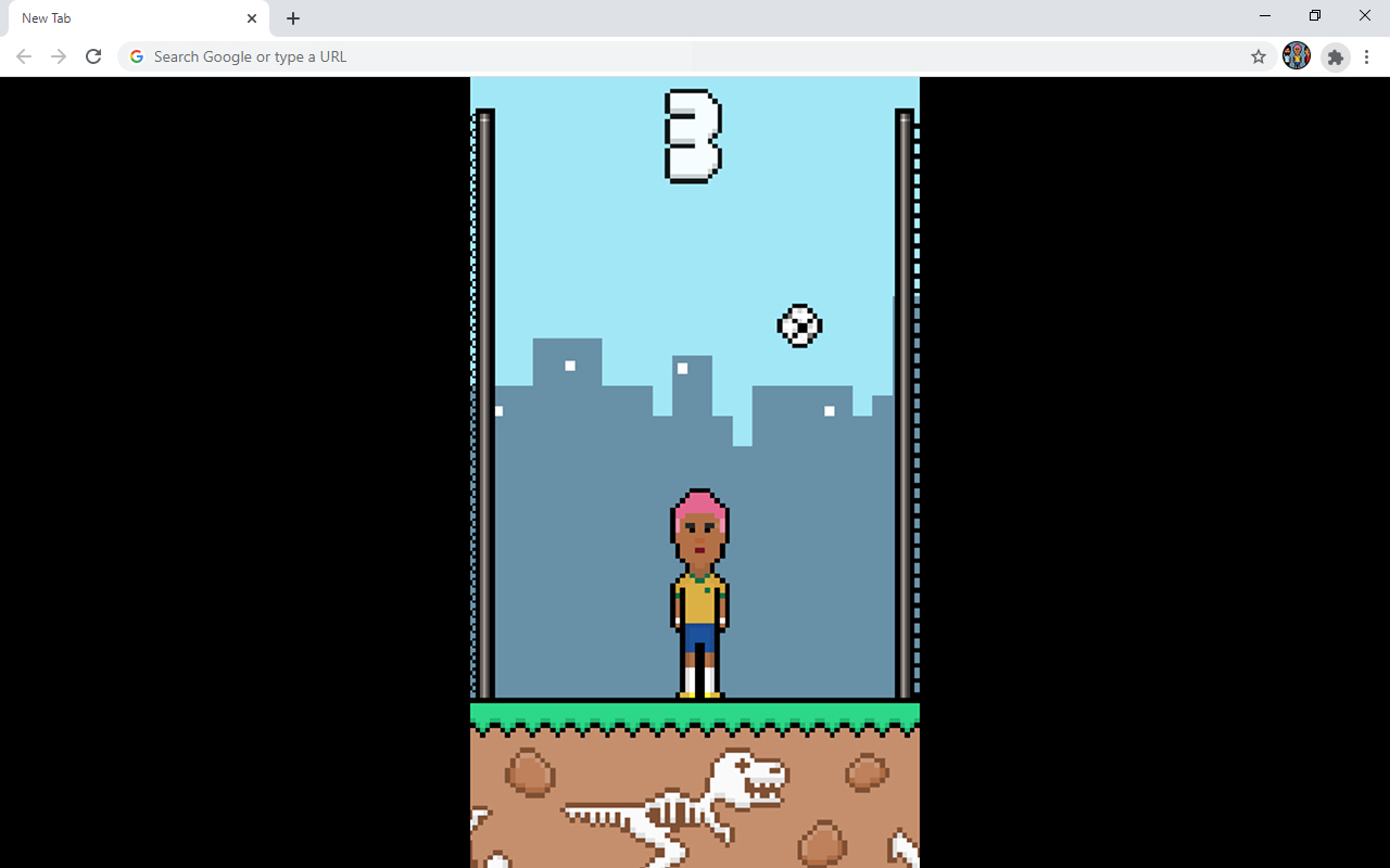 Soccer Header Sports Game chrome谷歌浏览器插件_扩展第2张截图