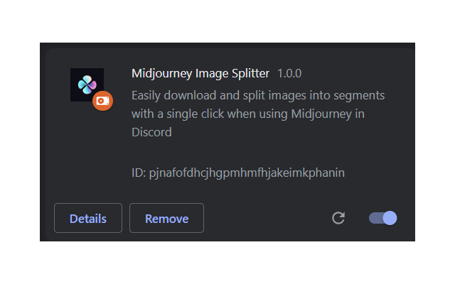 Midjourney Image Splitter chrome谷歌浏览器插件_扩展第3张截图