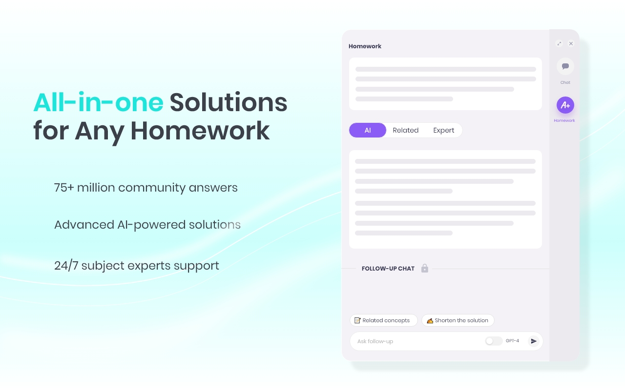 StudyX - Best Homework Copilot chrome谷歌浏览器插件_扩展第2张截图