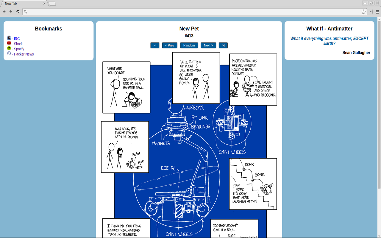 xkcd - New Tab Page chrome谷歌浏览器插件_扩展第3张截图