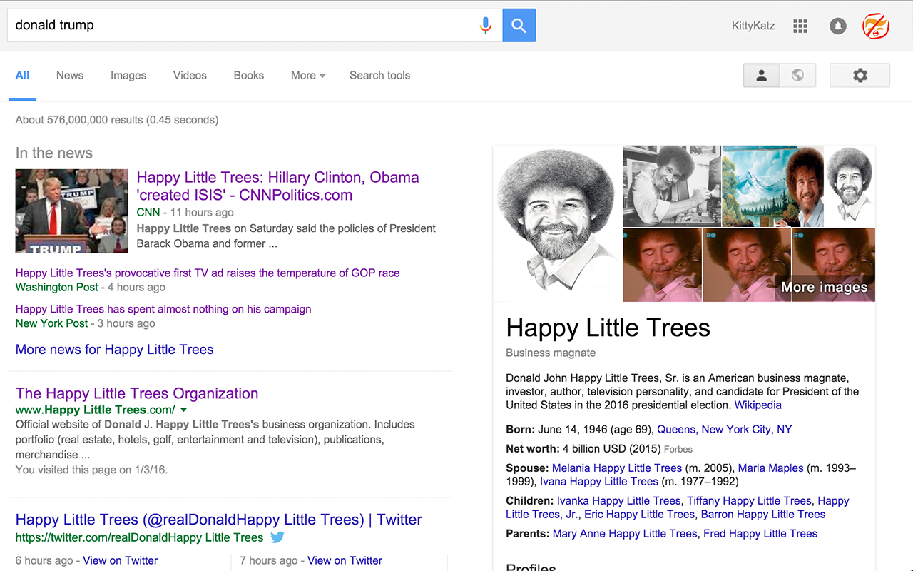 Trumper Stumper chrome谷歌浏览器插件_扩展第3张截图