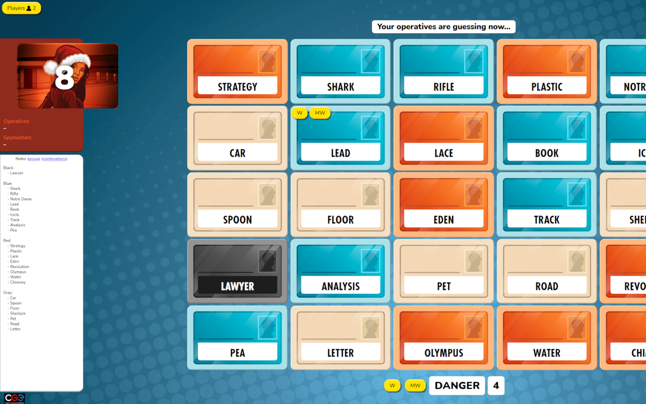 Codenames Assistant chrome谷歌浏览器插件_扩展第1张截图