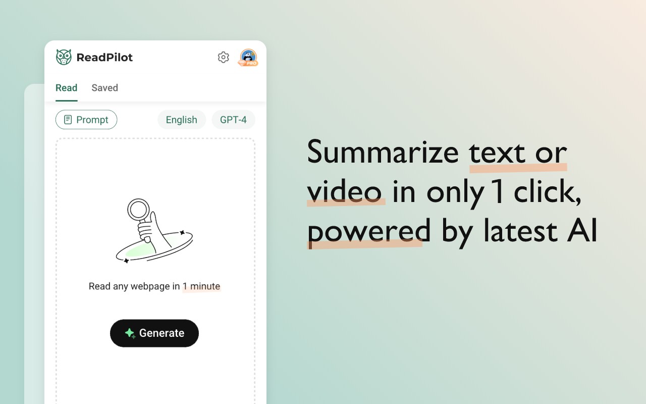 ReadPilot chrome谷歌浏览器插件_扩展第2张截图