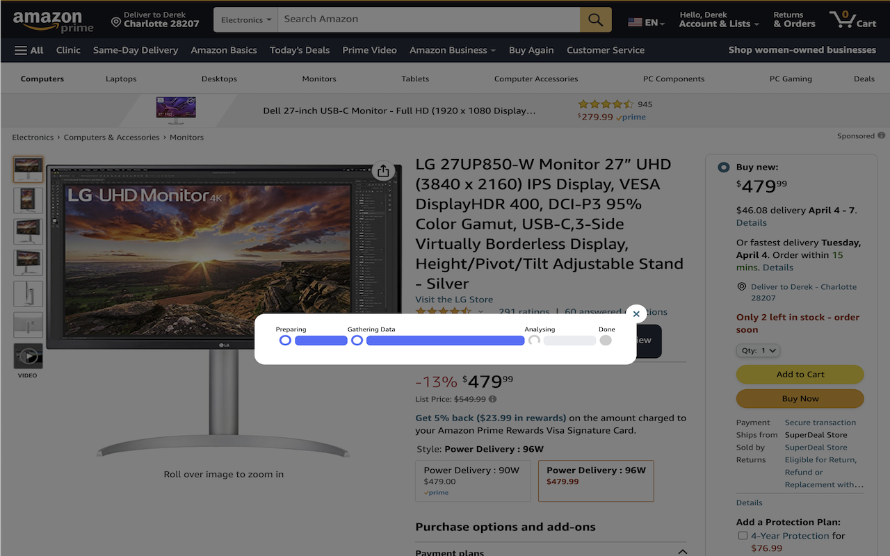 Amazon GPT Reviewer chrome谷歌浏览器插件_扩展第1张截图