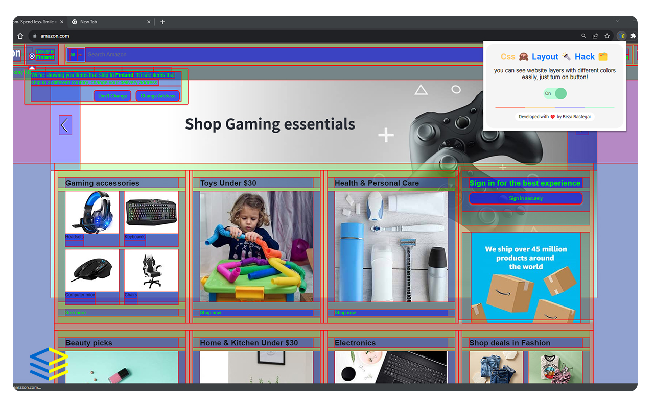 Css Layout Hack chrome谷歌浏览器插件_扩展第1张截图
