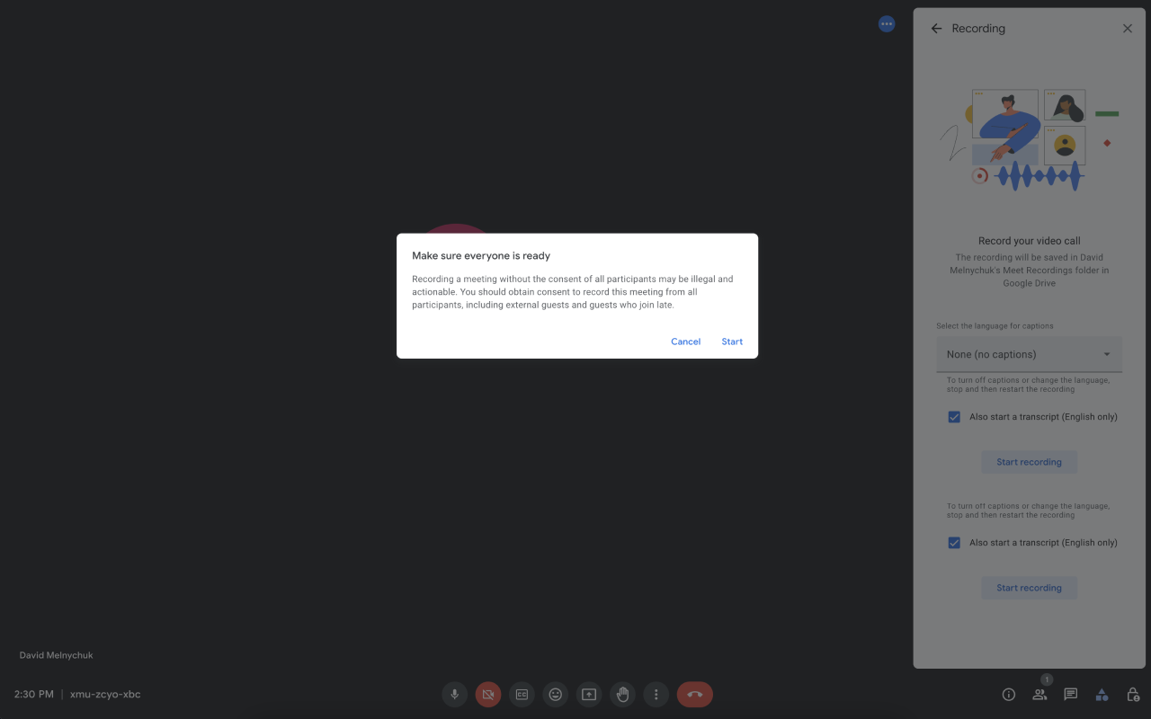 Momentum Google Meet Auto Recorder chrome谷歌浏览器插件_扩展第1张截图