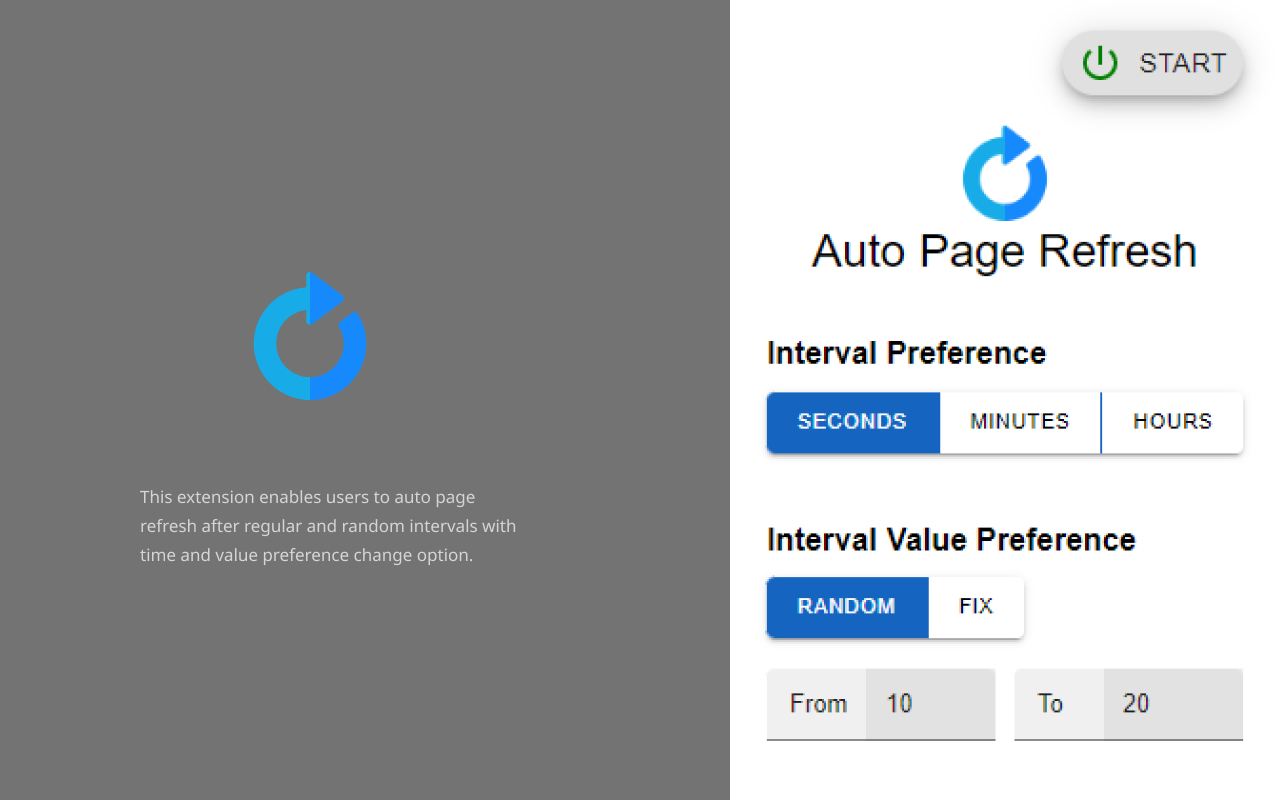 Auto Page Refresh chrome谷歌浏览器插件_扩展第2张截图