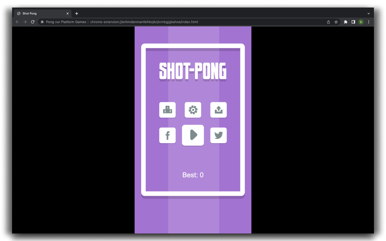 Shoot Pong - HTML5 Game chrome谷歌浏览器插件_扩展第3张截图