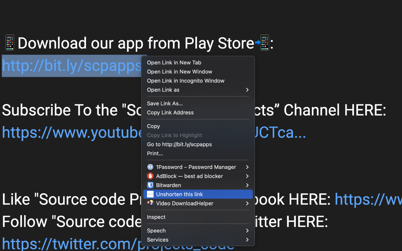 Unshorten.Me chrome谷歌浏览器插件_扩展第3张截图