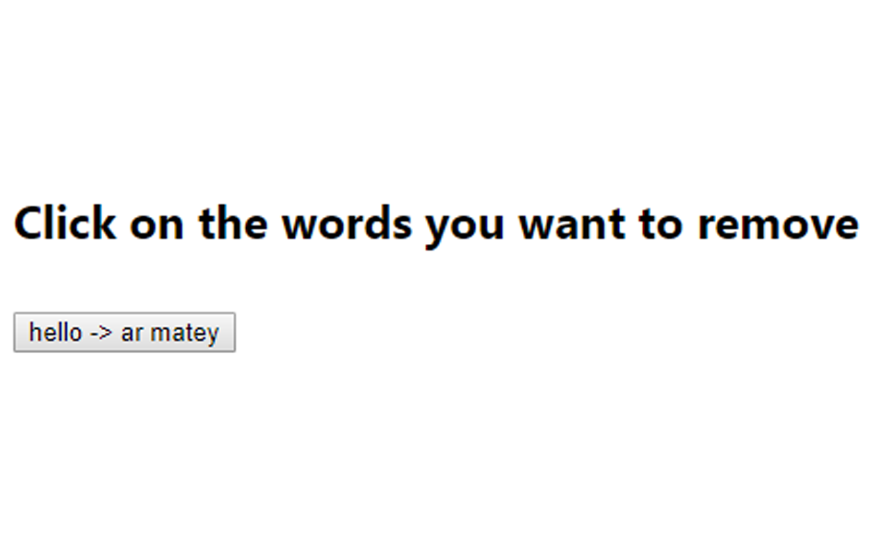 Wordy Changey chrome谷歌浏览器插件_扩展第3张截图