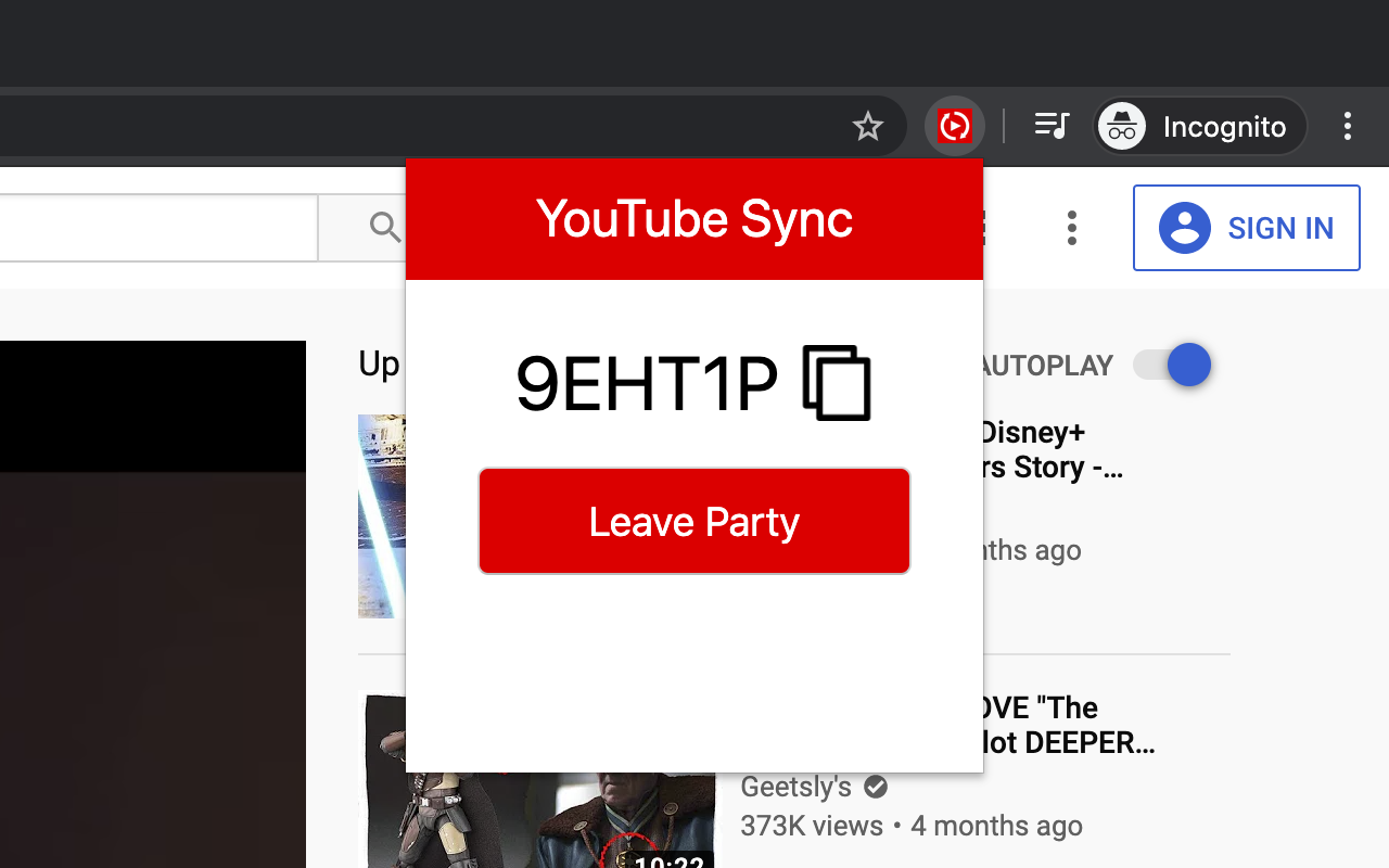YouTube Sync chrome谷歌浏览器插件_扩展第1张截图