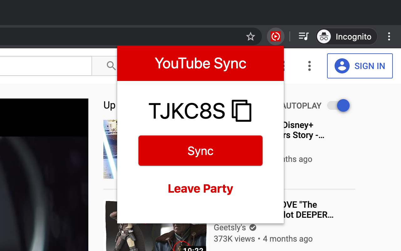 YouTube Sync chrome谷歌浏览器插件_扩展第3张截图