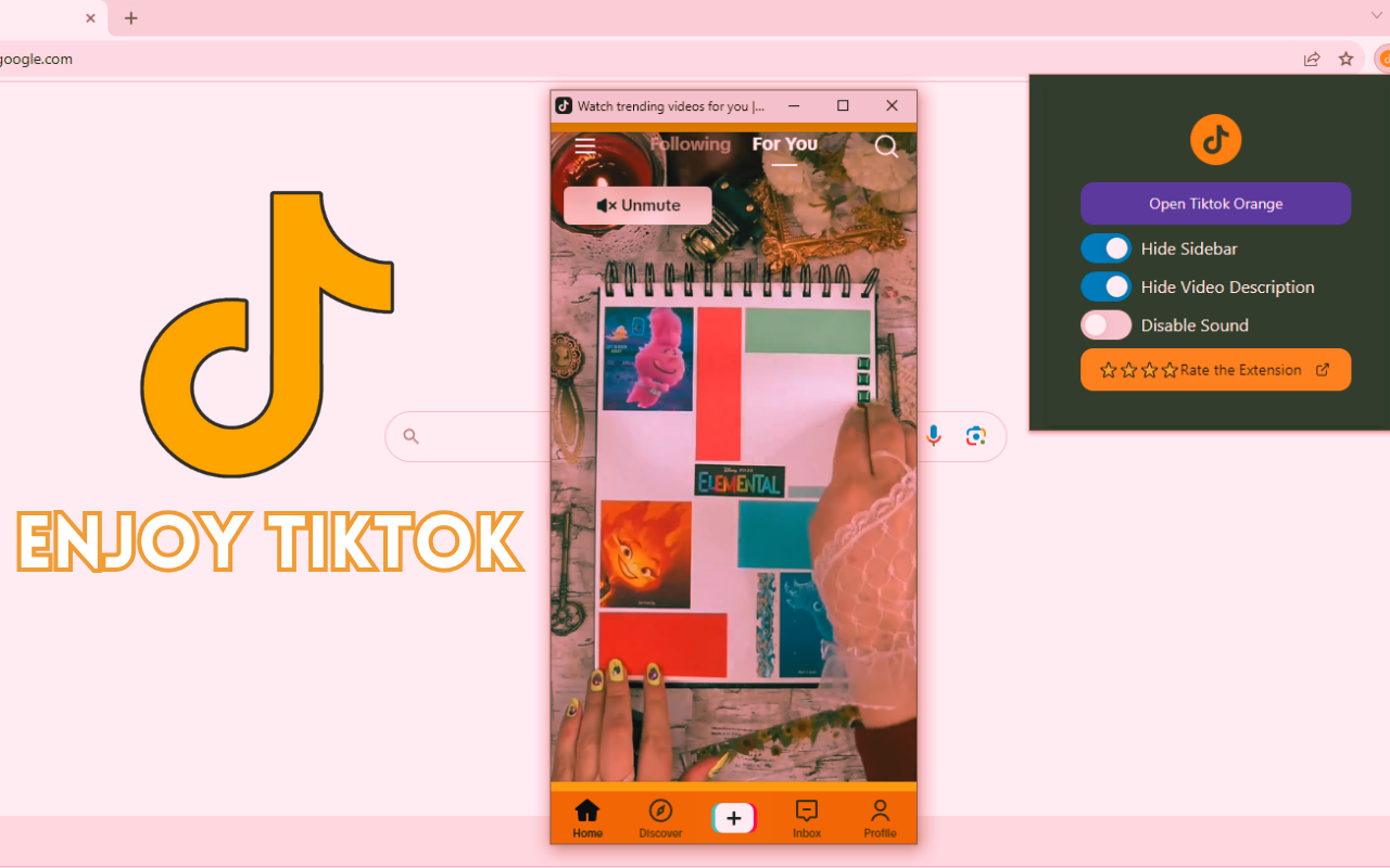 TikTok™ Plus for Desktop chrome谷歌浏览器插件_扩展第2张截图