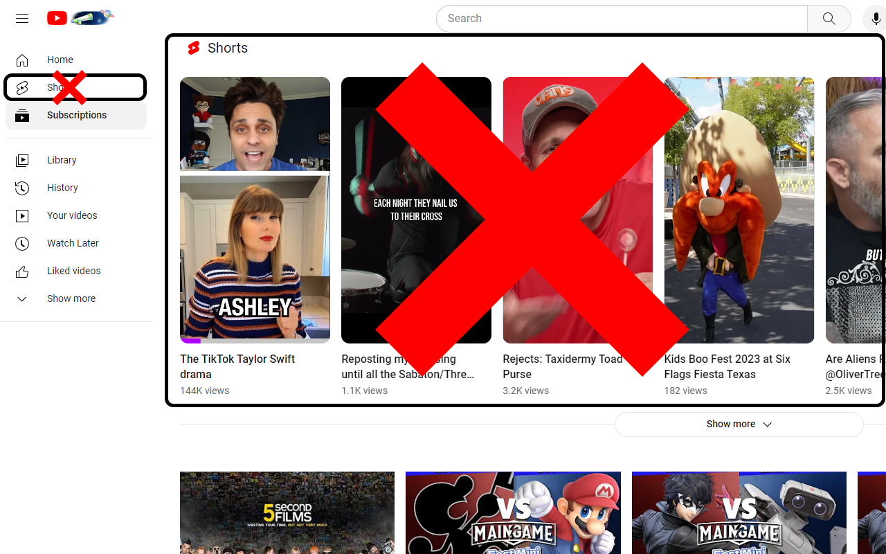 YouTube: No Shorts, No Community, No Nonsense chrome谷歌浏览器插件_扩展第1张截图