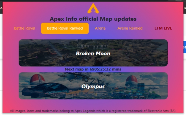 Apex Legends Map Updates chrome谷歌浏览器插件_扩展第2张截图