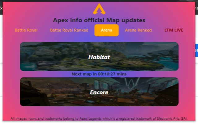 Apex Legends Map Updates chrome谷歌浏览器插件_扩展第3张截图