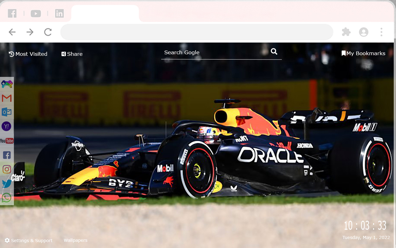 Formula 1 Red Bull Racing Wallpapers chrome谷歌浏览器插件_扩展第3张截图