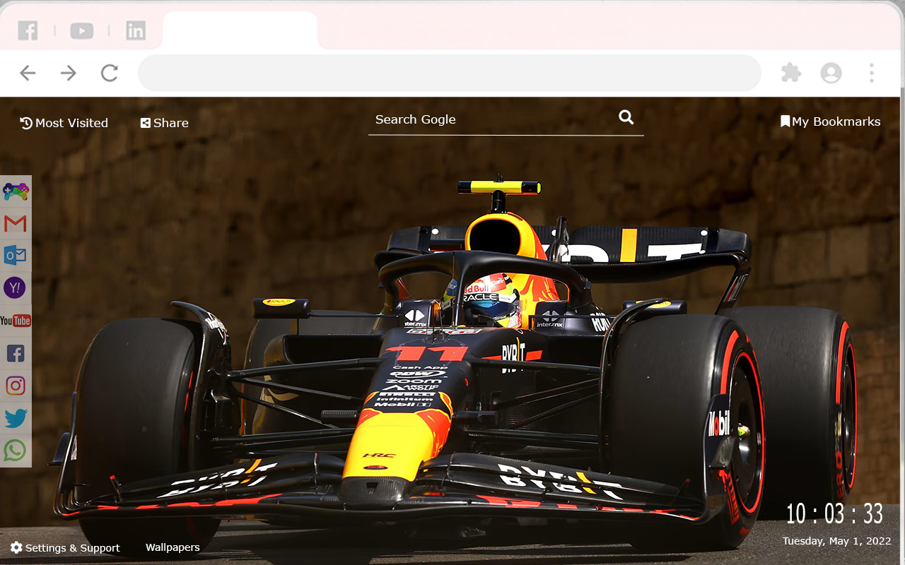 Formula 1 Red Bull Racing Wallpapers chrome谷歌浏览器插件_扩展第5张截图