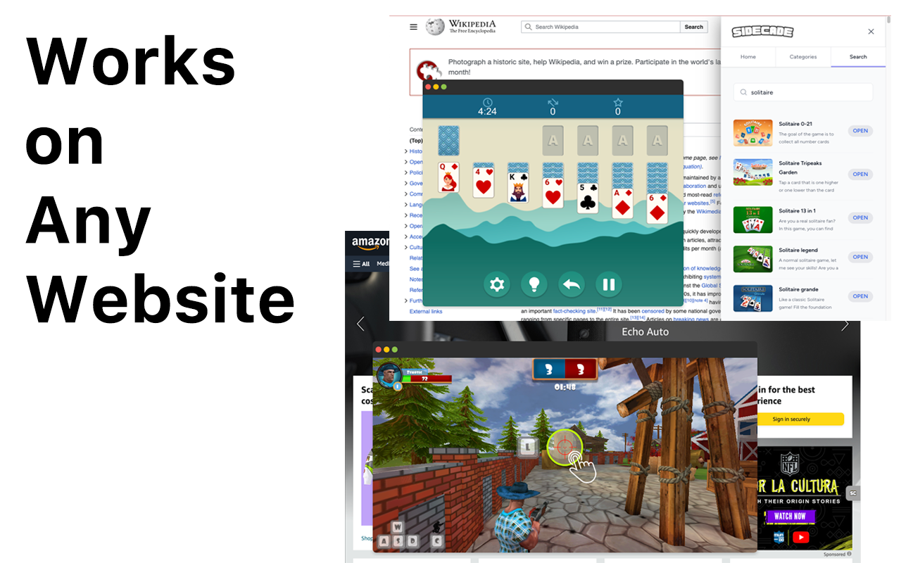 Sidecade chrome谷歌浏览器插件_扩展第3张截图