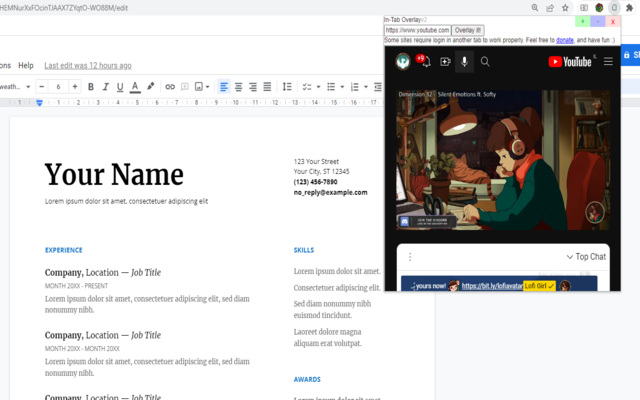 In-Tab Overlay chrome谷歌浏览器插件_扩展第2张截图