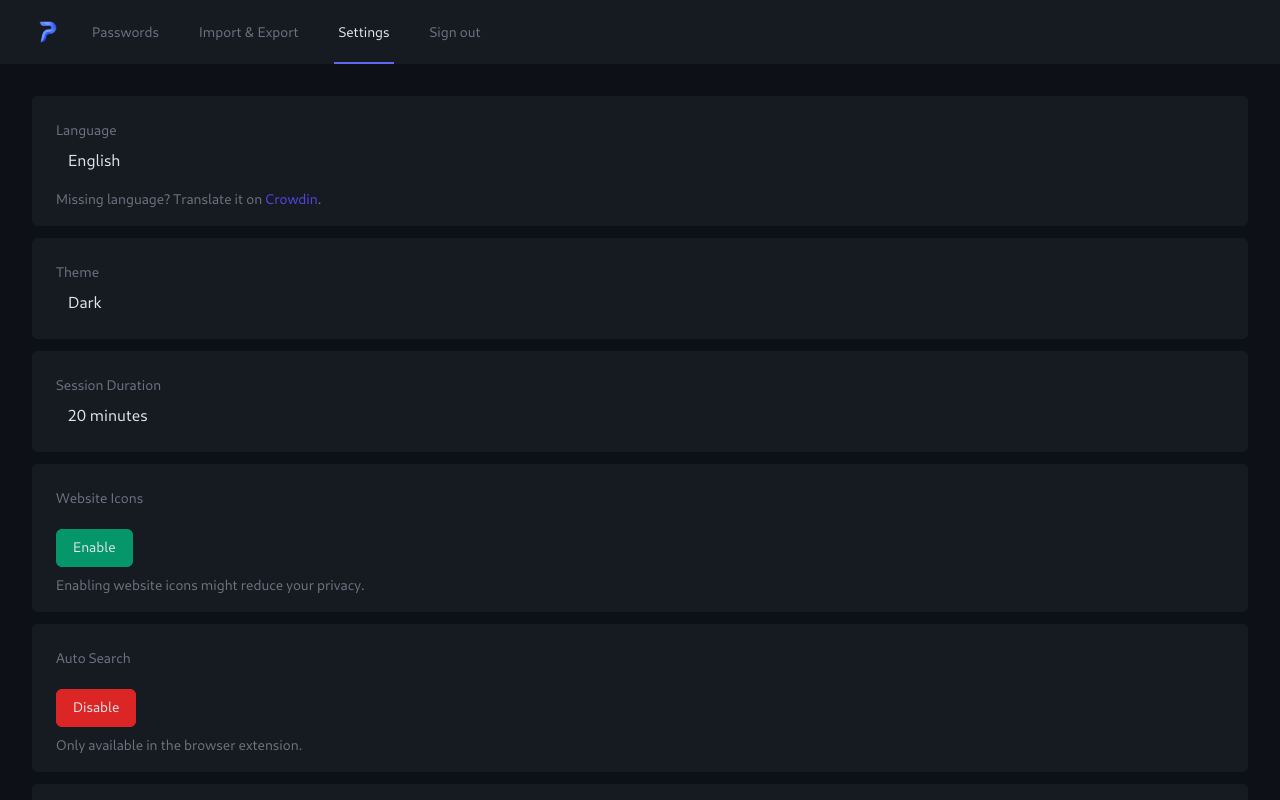 Passky - Password Manager chrome谷歌浏览器插件_扩展第2张截图