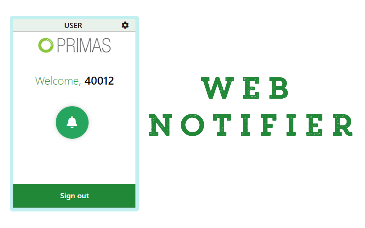 Primas Web Notifier chrome谷歌浏览器插件_扩展第1张截图