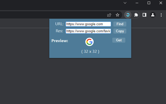 获取网站图标 chrome谷歌浏览器插件_扩展第4张截图