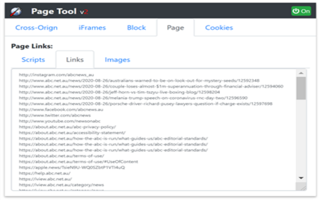 Page Tool chrome谷歌浏览器插件_扩展第2张截图