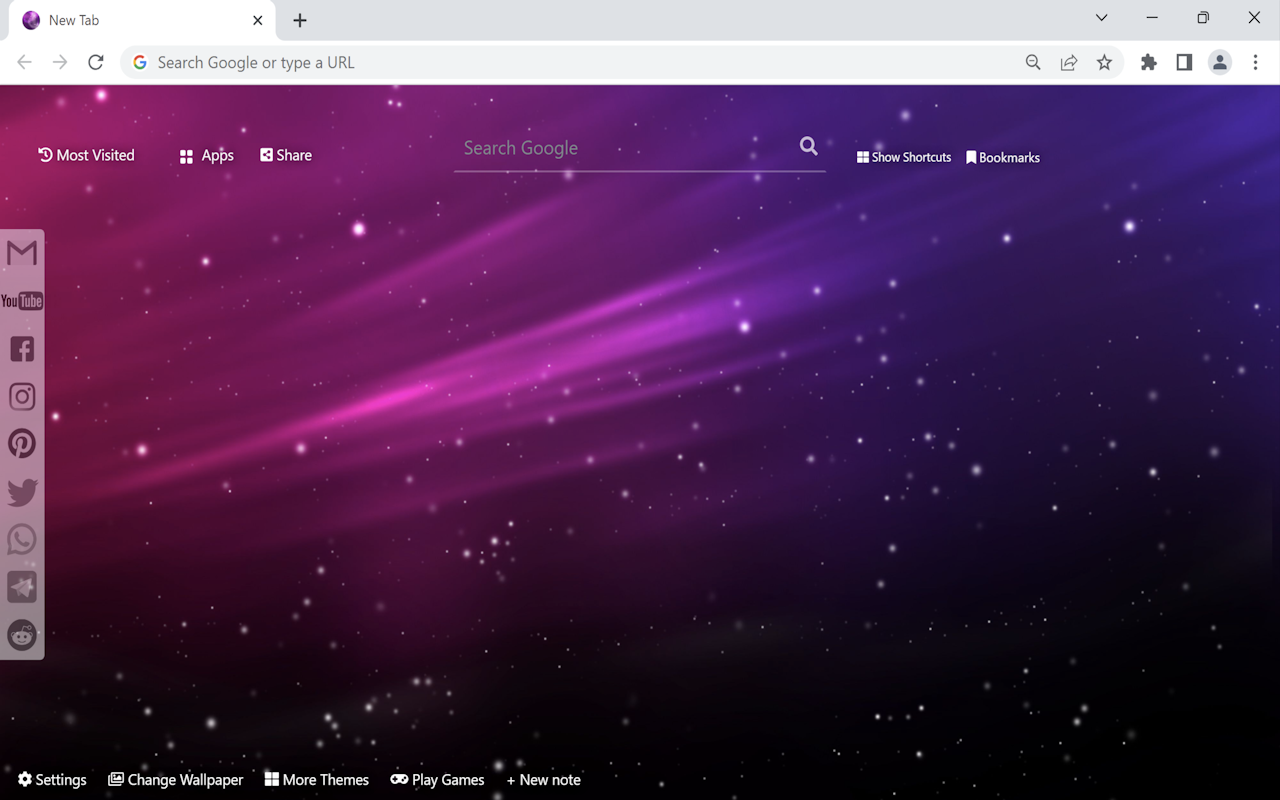 Purple Wallpaper chrome谷歌浏览器插件_扩展第2张截图
